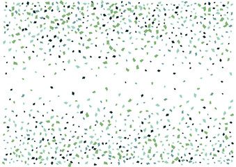 Festive color rectangle confetti background. Abstract frame confetti texture for holiday, postcard, poster, website, carnivals, birthday and children's parties. Cover confetti mock-up. Wedding card