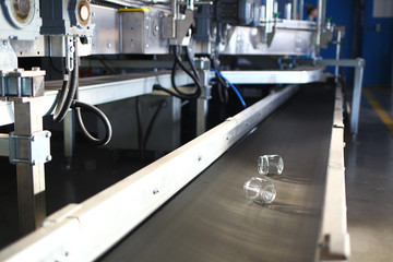 glass production at the plant