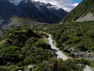 Fototapeta na wymiar ニュージーランド　マウントクック国立公園