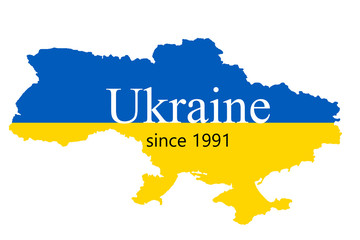 ukraine country shape