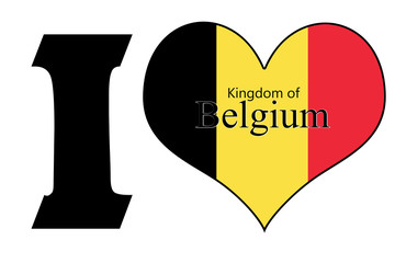 i love  belgium