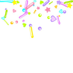 Sprinkles grainy. Cupcake dessert bakery confetti