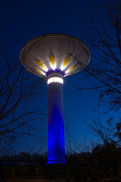 Wasserturm in Leverkusen