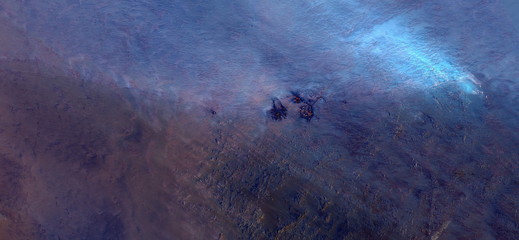 the city lights,  abstract photography of the deserts of Africa from the air. aerial view of desert...