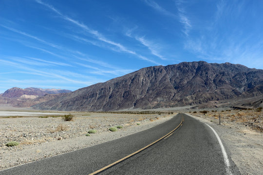 Deathvalley National Park in the United States