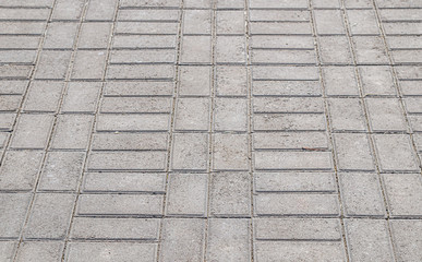 Gray paving tiles as background