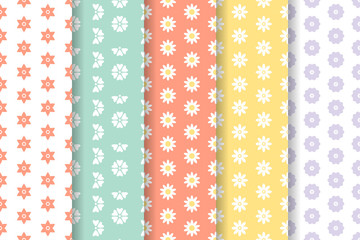 Flower patterns collection