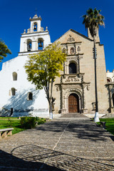 Fachada del templo de Santa María Magdalena de Cuitzeo