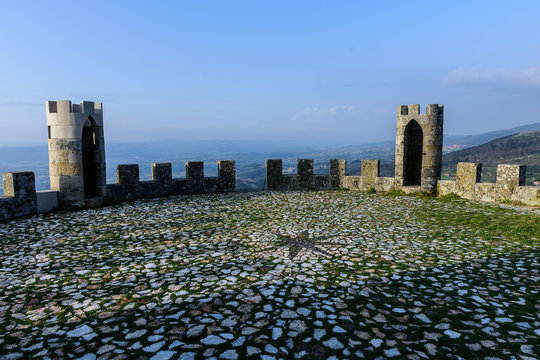 views from folgosi&ntilde;o in the serra da estrela, portugal