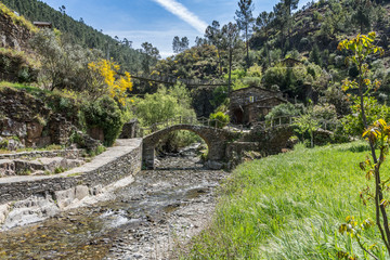 Fototapeta premium Natural site Foz de egua, serra da estrela, portugal