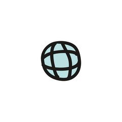 Globe internet icon