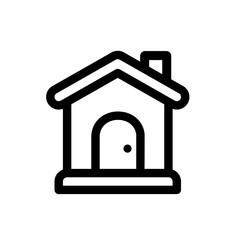 Home vector image to be used in web applications, mobile applications and print media.