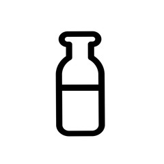 Milk Bottle icon vector design template