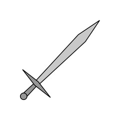 Sword sign icon.