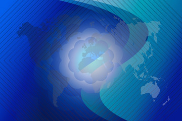 Obraz premium abstract, blue, design, light, wallpaper, technology, illustration, digital, futuristic, web, graphic, business, pattern, line, computer, concept, 3d, texture, backdrop, wave, backgrounds, curve