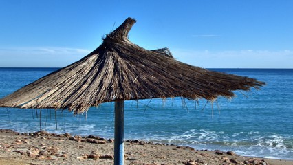 Mojacar Beach in Andalusien Spanien