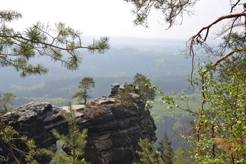 The ascent to Pravcicka bran
