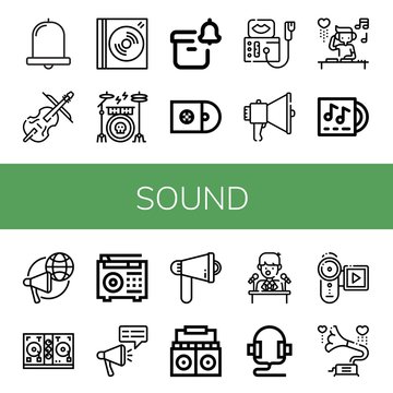 sound icon set