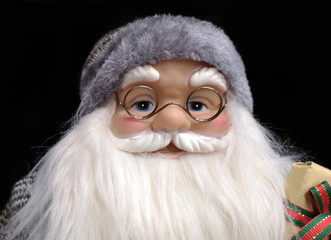Beautiful Santa Claus as toy