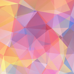 Colorful polygonal vector background. Can be used in cover design, book design, website background. Vector illustration