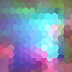 Fototapeta na wymiar Background of blue, pink geometric shapes. Colorful mosaic pattern. Vector EPS 10. Vector illustration