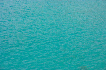Obraz premium expanse of crystal clear blue water of the sea of ​​ibiza