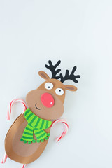 Child Christmas Reindeer Foam Craft