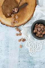 Fototapeta premium Candied Pecan Halves