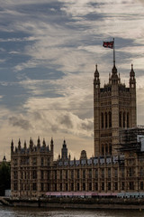 Fototapeta na wymiar Houses of Parliament, Westminster Palace, London