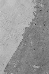 Abstract concrete texture gray background. Chips, cracks, pores in concrete