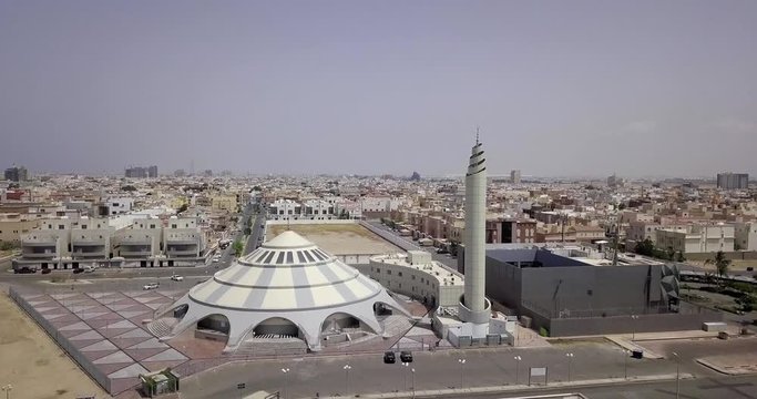 Lady Aisha Mosque in Jeddah - Saudi Arabia.