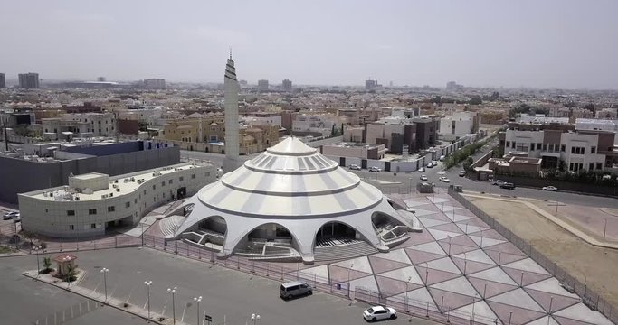 Lady Aisha Mosque in Jeddah - Saudi Arabia.