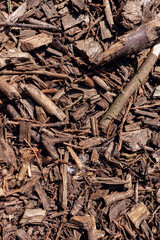 Chopped wood