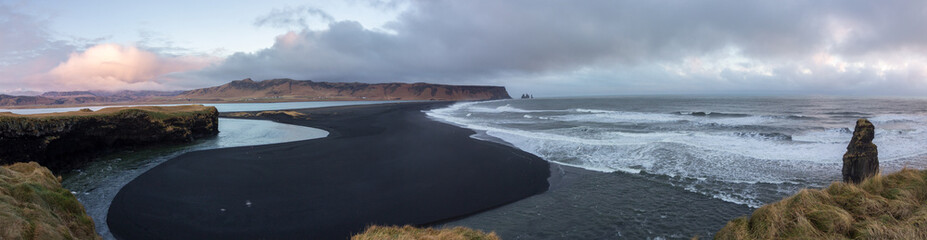Reynisfjara beach in the south of Iceland