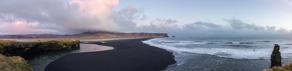 Reynisfjara beach in the south of Iceland