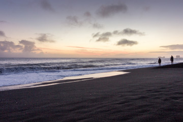 Reynisfjara beach in the south of Iceland