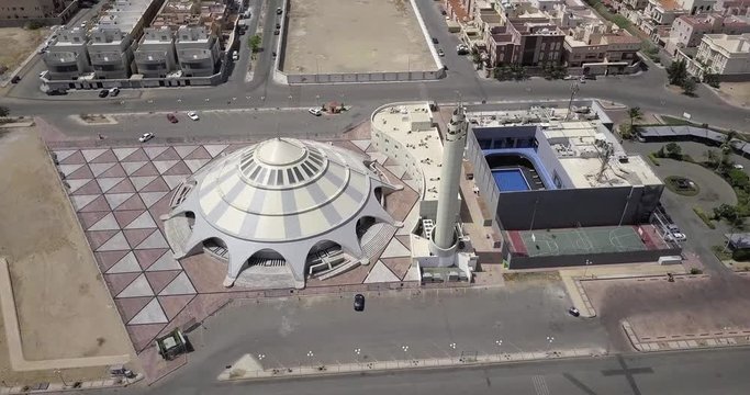 Lady Aisha Mosque in Jeddah - Saudi Arabia.