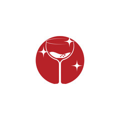Wine Logo Template vector symbol