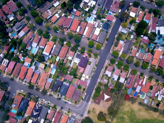 Panoramic Aerial Views of Sydney Suburbia