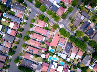 Panoramic Aerial Views of Sydney Suburbia