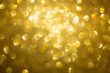 Gold blur bokeh luxury