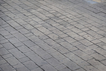 Fototapeta premium Roads, paved walkways, stone blocks