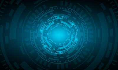 Abstract technology background. Futuristic sci fi concept. Vector illustration