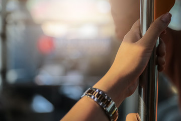 Hand holding safety straps, Hanging handle, plastic grab handle