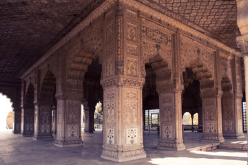 Obraz premium Marble arch Red Fort