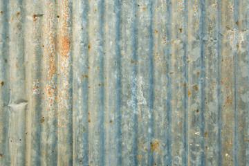 Rusted steel sheet