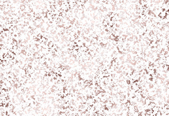 Vector rose gold marble background with pink metallic texture. 