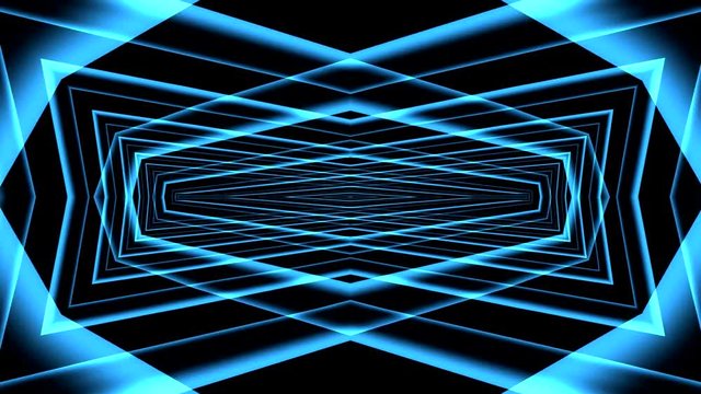 VJ LOOP NEON BLUE background