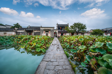 Fototapeta premium Hongcun, an ancient village in Anhui