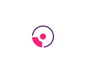 Disk logo icon vector template design element